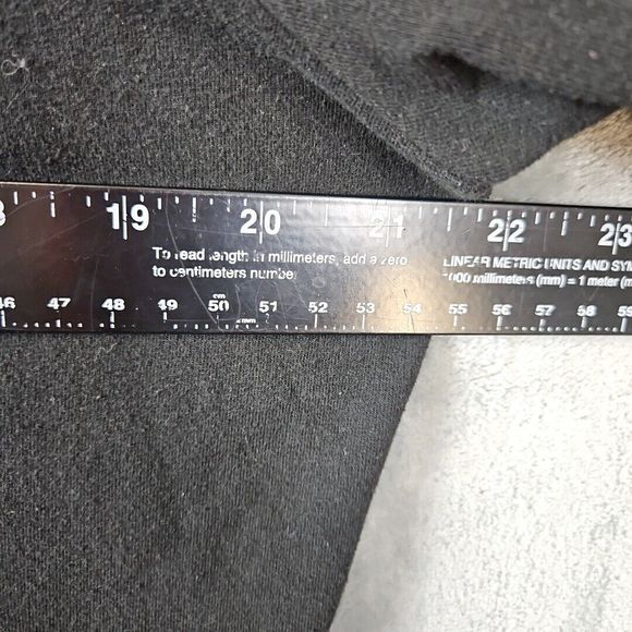 Danskin pullover hoodie top womens xl Black no drawstring - Picture 4 of 9